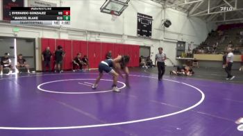 157 lbs Quarterfinal - Marcel Blake, Cerritos College vs Everardo Gonzalez, Victor Valley College