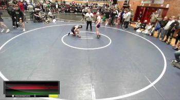 138 lbs Champ. Round 1 - Azel Gonzalez, Grandview vs Gunnar Whitlock, Lewiston High School