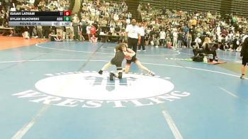 85-I lbs Round Of 16 - Isaiah Latham, Team Tugman vs Dylan Silkowski, All I See Is Gold Academy