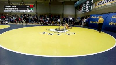 178 lbs Consi Of 16 #1 - Thomas Dunn, Roosevelt (CO) vs Ryder Bernholz, Delbarton (NJ)