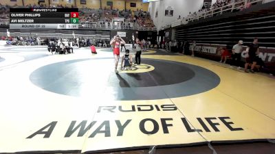 150 lbs Round Of 32 - Oliver Phillips, Baylor School vs Avi Meltzer, Trinity-Pawling School