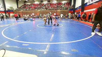 86-92 lbs Rr Rnd 3 - Levi Ingram, Bixby JH Boys vs Miles Evans, Bristow