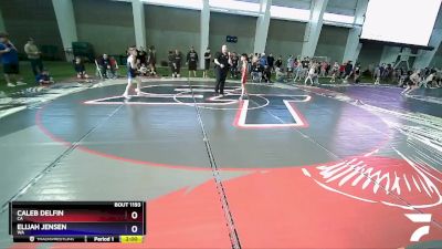 71 lbs Semifinal - Caleb Delfin, CA vs Elijah Jensen, WA