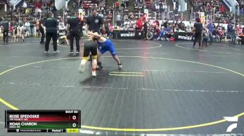 82 lbs Quarterfinal - Rose Spedoske, Tri County WC vs Noah Charon, Ionia WC