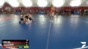 165 lbs Round 1 (4 Team) - Tony Wei, Waukee Warriors vs Jack Ehlinger, Glenbrook South
