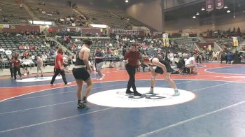 4A 215 lbs 1st Place Match - Penn Helton, Pottsville vs Guice Anderson, Mena
