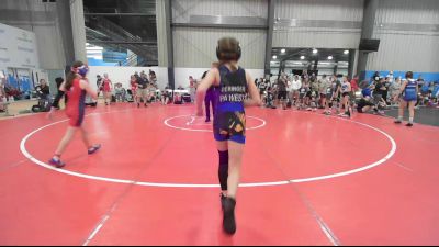 43 kg Quarterfinal - Abigail Grady, New England Trappers West vs Lennox Deringer, PA West Yellow