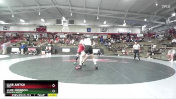 184 lbs Cons. Round 2 - Luke Justice, King vs Luke Brunson, Ouachita Baptist