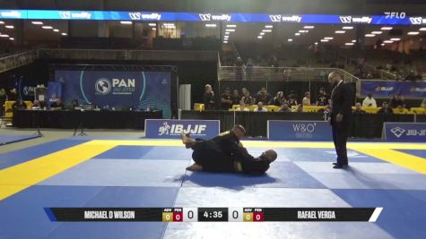 Rafael Verga vs Michael D Wilson 2026 Pan Jiu Jitsu IBJJF Championship