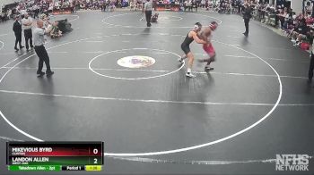 3A 138 lbs Semifinal - Landon Allen, West-Oak vs Mikevious Byrd, Clinton