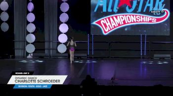 Dynamic Dance - Charlotte Schroeder [2025 Youth - Solo - Jazz Day 2] 2025 ASCS Dance Grand Nationals & Cheer Showdown
