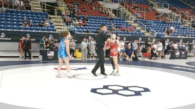 120 lbs Champ. Rd Of 64 - Caydence Watters, Wyoming vs Cheyenne Frank, Michigan