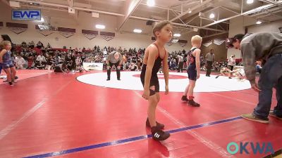 49 lbs Rr Rnd 3 - Bryer Williams, Locust Grove Youth Wrestling vs Coby Lynch, Sallisaw Takedown Club