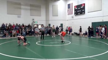 140 lbs Champ. Round 2 - Justin Brown, Bumpus vs Bear Edwards, Simmons Middle School