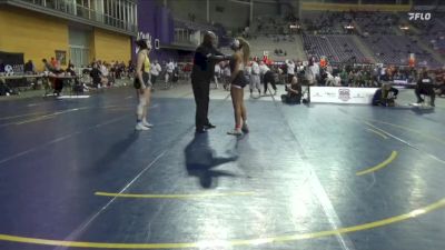 138 lbs Semis (4 Team) - Joy Jackson, Schreiner University vs Jayna Mcclory, Adrian College