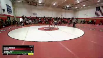 100 lbs 1st Place Match - Kiara Torres, Granger vs Alexis Huff, Naches Valley