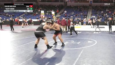 285 lbs Round Of 32 - Kaleb Nelson, Chelmsford vs Matt Benn, Bedford