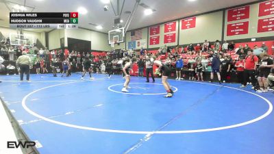 113 lbs Quarterfinal - Joshua Wiles, Poteau vs Hudson Vaughn, McAlester