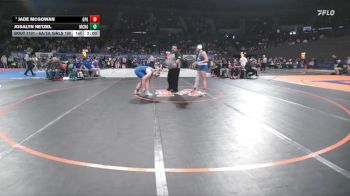 6A/5A Girls 190 Champ. Round 1 - Jade McGowan, Grants Pass Girls vs Josalyn Netzel, McNary Girls