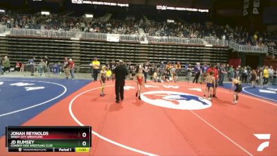 67 lbs Semifinal - Jonah Reynolds, Windy City Wrestlers vs Jd Rumsey, Cowboy Kids Wrestling Club