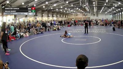 60G Round 6 (8 Team) - Nalah Barry, Takedown Queens vs Annalise Garcia, Sisters On The Mat - GIRLS