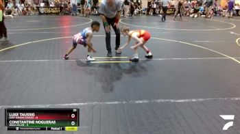 60 lbs Round 1 (6 Team) - Luke Taussig, East Kansas Eagles vs Constantine Nogueras, Ninja Killer