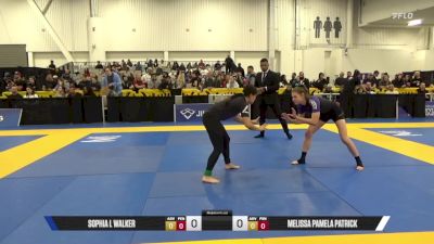 Melissa Pamela Patrick vs Sophia L Walker 2025 World IBJJF Jiu-Jitsu No-Gi Championship