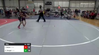 49 lbs Semifinal - Ian Weber, Team Alpha vs Champion Rangel, Storm Wrestling