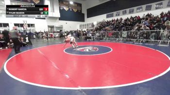 132 lbs Champ. Round 1 - Robert Garcia, Servite vs Tyler Mason, La Mirada