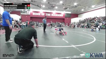 67 lbs Rr Rnd 5 - Lillian Shuemake, Viking Wrestling Club vs Davie Stolarzyk, Piedmont