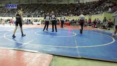 108 lbs Round Of 32 - Karsten Boyer, Blackwell vs Trusten Douglas, Mustang Middle School