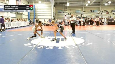 138 lbs Rr Rnd 3 - Tanner Hamilton, Team Shutt Weaver - HSB vs Ryan Morgan Jr., Southern Roots - HSB