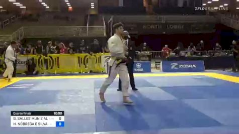 GABRIEL SALLES MUNIZ ALMEIDA vs HENRIQUE NÓBREGA E SILVA 2020 Pan Jiu-Jitsu IBJJF Championship
