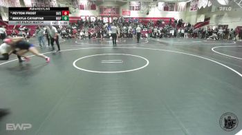 145 lbs 1st Place Match - Mikayla Cayabyab, Milpitas vs Peyton Frost, Santa Teresa