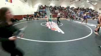 138 lbs Champ. Round 2 - Austin Lackey, Kelly Walsh vs Ryne Harder, Pinedale