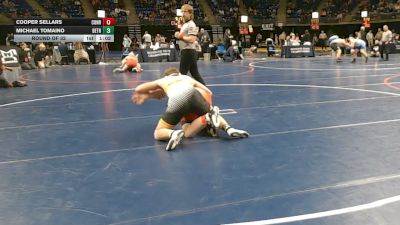 192 lbs Round Of 32 - Cooper Sellars, Conrad Weiser vs Michael Tomaino, Bethel Park