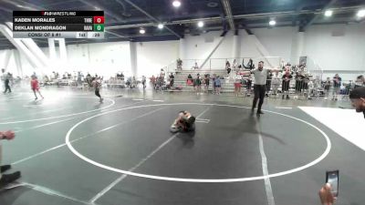 54 lbs Consi Of 8 #1 - Kaden Morales, Threshold WC vs Deklan Mondragon, Ravage WC