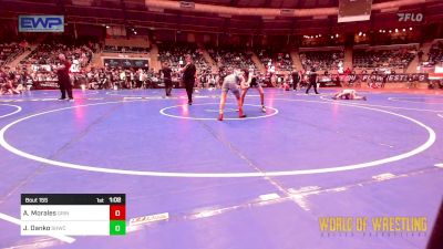 88 lbs Semifinal - Angel Morales, Grindhouse vs James Danko, South Hills Wrestling Academy