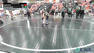 84 lbs Rr Rnd 3 - Jake Potts, Wagoner Takedown Club vs Hudson Smith, Salina Wrestling Club