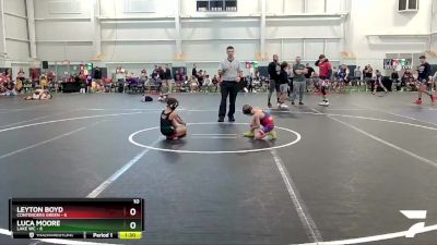 56 lbs Round 2 (8 Team) - Leyton Boyd, Contenders Green vs Luca Moore, Lake WC