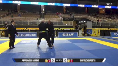 Pierre Yves J. Laurent vs Gary Tucker Foster 2025 Pan Jiu Jitsu IBJJF Championship