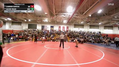 175 lbs Round Of 16 - Camden Santos, Bedford vs Jacob Velez, Hollis Brookline