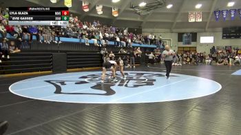 140 lbs Cons. Round 2 - Evie Gasser, Solon vs Lyla Glaza, Mount Vernon