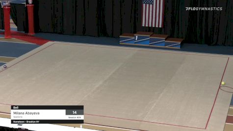 Milana Abayeva - Ball, Isadora - 2021 Rhythmic Elite Qualifier