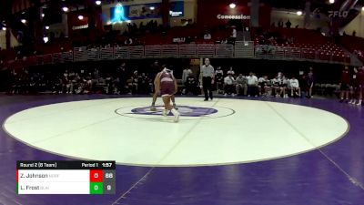 120 lbs Round 2 (8 Team) - Luke Frost, Blair vs Zaiac Johnson, Norfolk