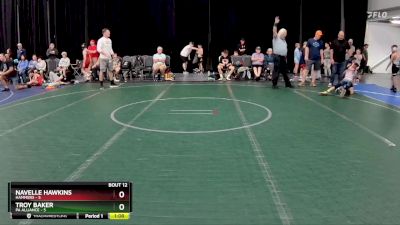 80 lbs Round 3 (8 Team) - Troy Baker, PA Alliance vs Navelle Hawkins, Hammers