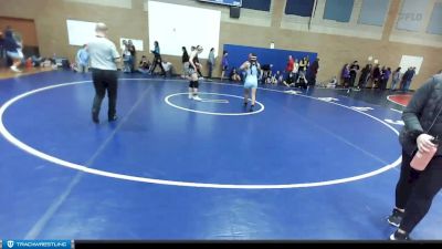 125lbs Cons. Round 3 - Kyana Arenas, Centennial vs Madisen Bowers, Lake Stevens (Girls)