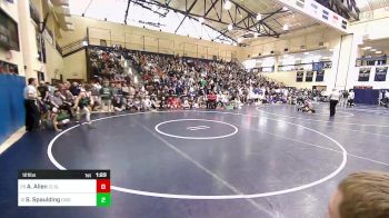 121 lbs Round Of 16 - Aiden Allen, Cincinnati LaSalle vs Sammy Spaulding, Camden Catholic