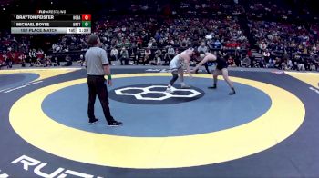 D2-215 lbs 1st Place Match - Brayton Feister, Hoban vs Michael Boyle, Watterson