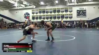 165 lbs Champ. Round 2 - Isaac Sommers, GlenOak vs JT Hill, Stow-Munroe Falls